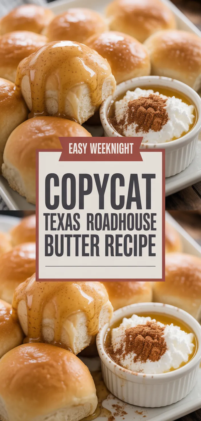A photo of Copycat Texas Roadhouse Butter Recipe