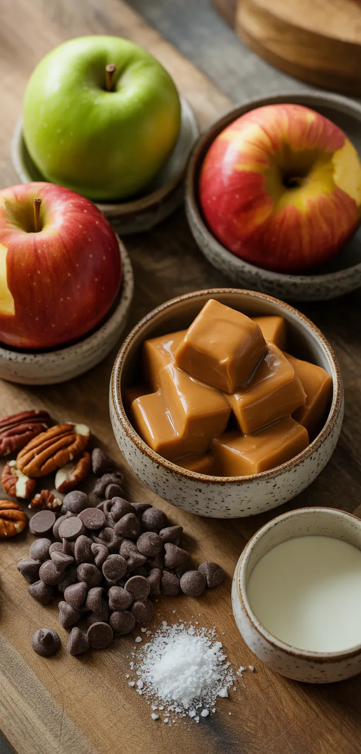 Ingredients photo for Caramel Apple Slices Tips And Tricks You Need To Know Recipe