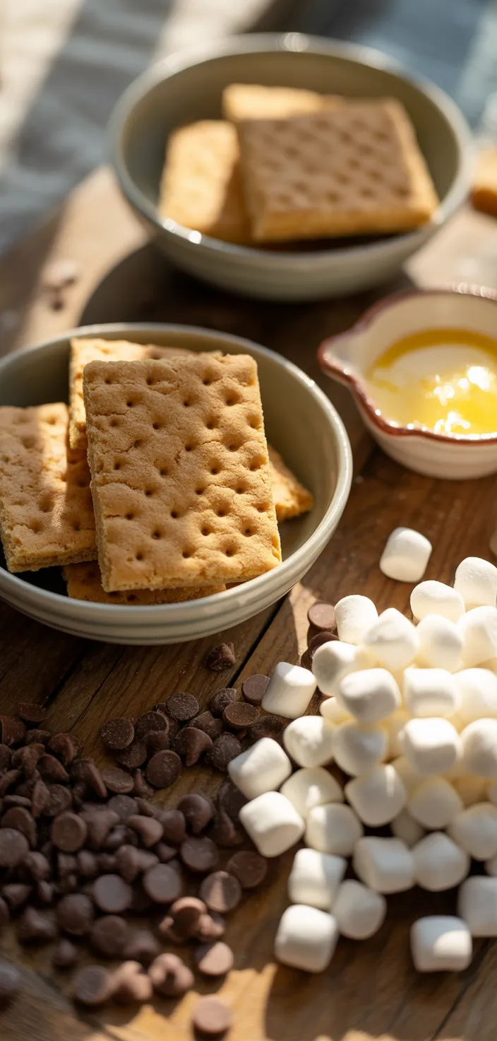 Ingredients photo for S'more Bars Recipe